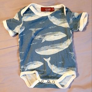 Milkbarn Whales Onsie